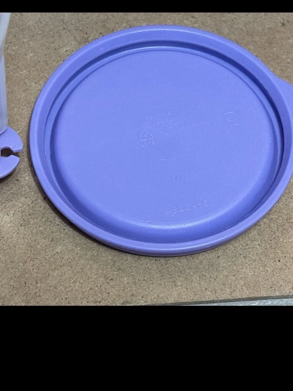 Tupperware Mini Jello Jellette Molds Purple Sheer Set X 4 Gelatin Dessert Cups